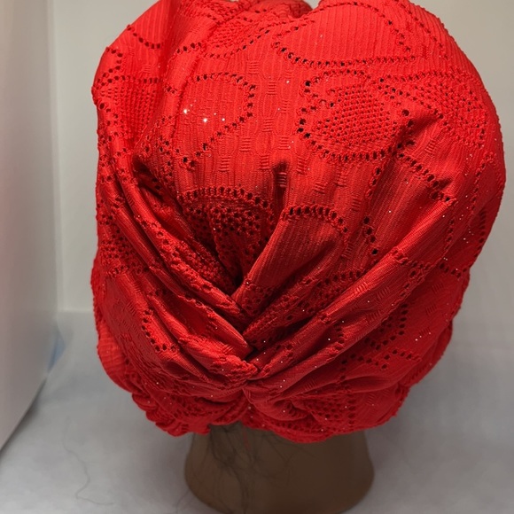 Twisted pleated Turban - Picture 4 of 4